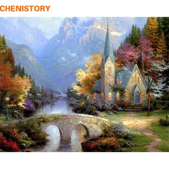 CHENISTORY No Frame Rural Landscape DIY Painting By Numbers Acrylic Paint On Canvas Coloring Painting Kits For Home Wall Artwork
CHENISTORY No Frame Rural Landscape DIY Painting By Numbers Acrylic Paint On Canvas Coloring Painting Kits For Home Wall Artwork