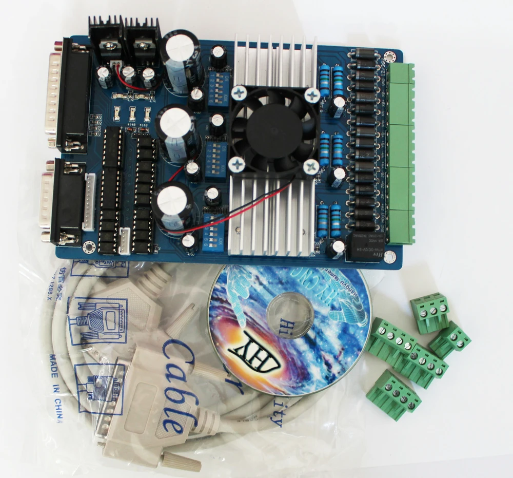 TB6560 3 axis cnc controller tb6560 stepper motor driver mach3 cnc controller 1050439B
TB6560 3 axis cnc controller tb6560 stepper motor driver mach3 cnc controller 1050439B