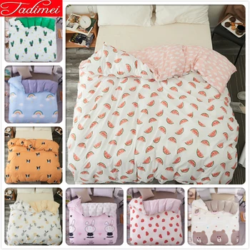 1 piece Duvet Cover Soft Cotton Quilt Comforter Blanket Case Bedding Bag Adult Kid Child Single Full Queen King Big Size 150x200
1 piece Duvet Cover Soft Cotton Quilt Comforter Blanket Case Bedding Bag Adult Kid Child Single Full Queen King Big Size 150x200