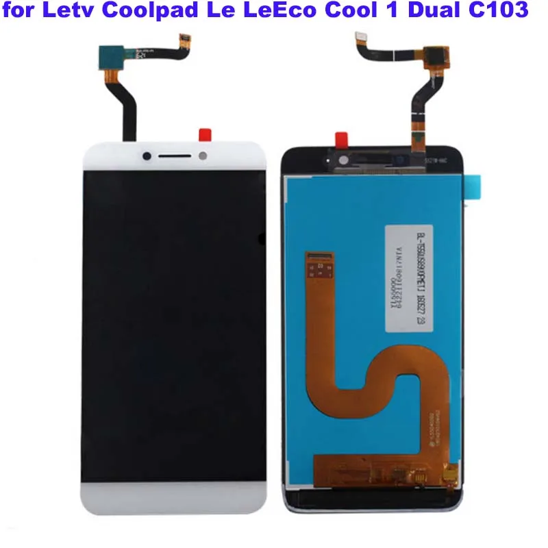 White Original LCD For Letv LeEco Coolpad cool1 cool 1 c103 LCD Display + Touch Screen Digitizer Assembly Replacement free tools
White Original LCD For Letv LeEco Coolpad cool1 cool 1 c103 LCD Display + Touch Screen Digitizer Assembly Replacement free tools