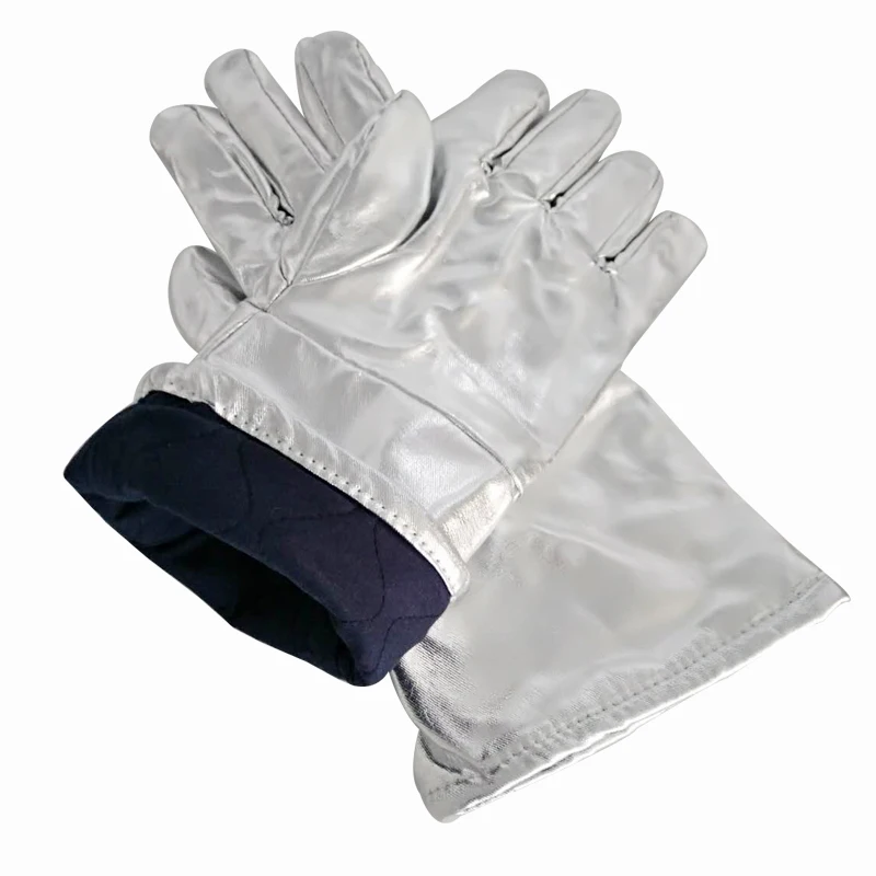 Work Gloves Heat Insulation 1000 Degree Aluminum Foil Fabric High Temperature Working Thermal Radiation Glove Fire Protection
Work Gloves Heat Insulation 1000 Degree Aluminum Foil Fabric High Temperature Working Thermal Radiation Glove Fire Protection