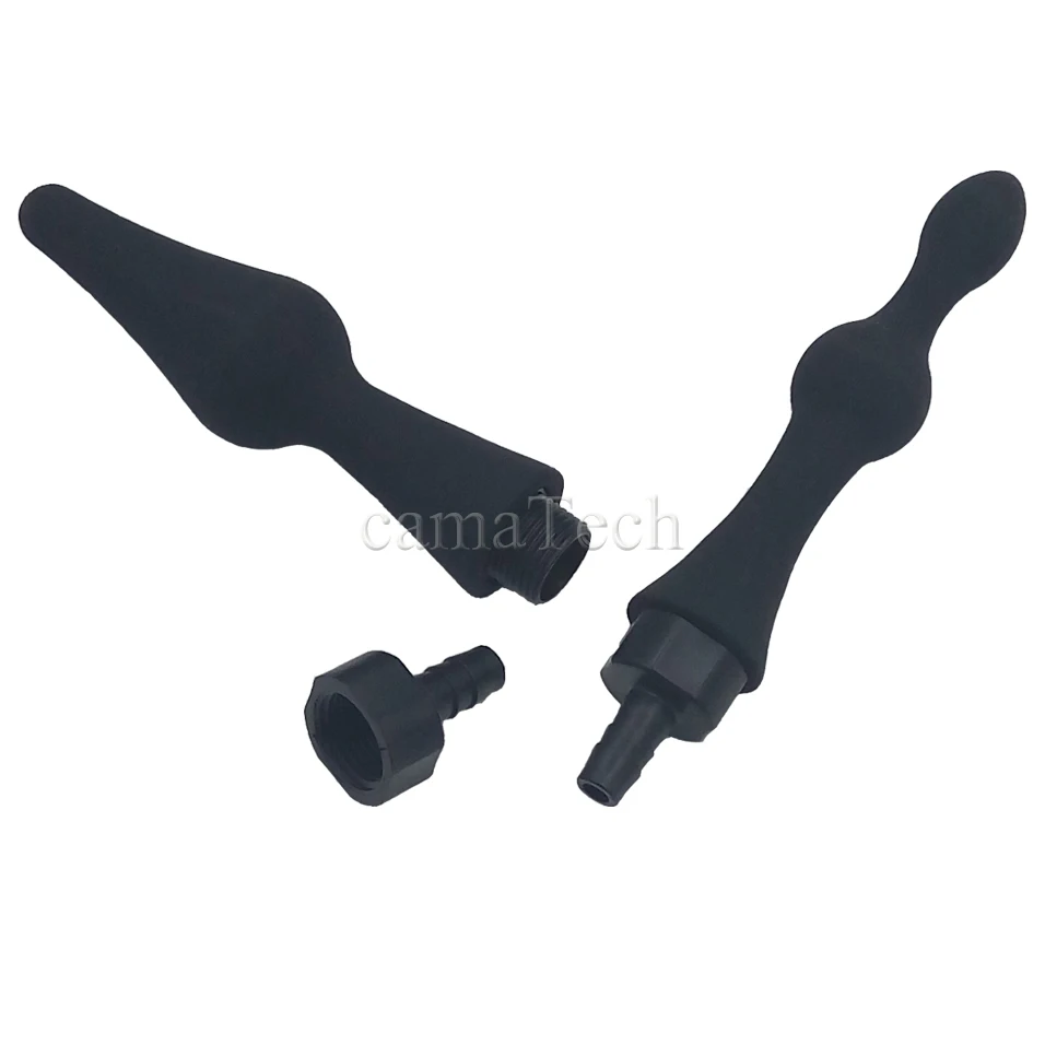 Анальный душ Nexus с 2 насадками, черный NA011 - Nexus - Анальные души и клизмы - Купить