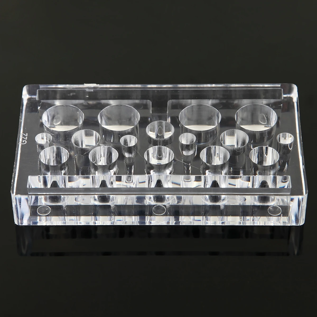 16 Holes Rectangle Acrylic Tattoo Permanent Pigment Storage Plate Transparent Makeup Tattoo Tool Container Holder Stand
16 Holes Rectangle Acrylic Tattoo Permanent Pigment Storage Plate Transparent Makeup Tattoo Tool Container Holder Stand