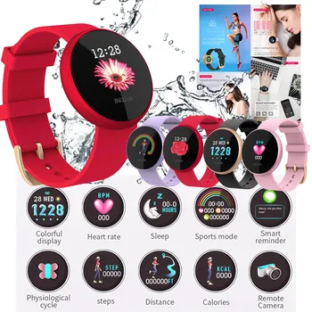 Ouhaobin Fashion Smart Wristband Female Heart Rate Color Screen Physiological Period Reminds Smart Bracelet Stylish Watch D L040
Ouhaobin Fashion Smart Wristband Female Heart Rate Color Screen Physiological Period Reminds Smart Bracelet Stylish Watch D L040