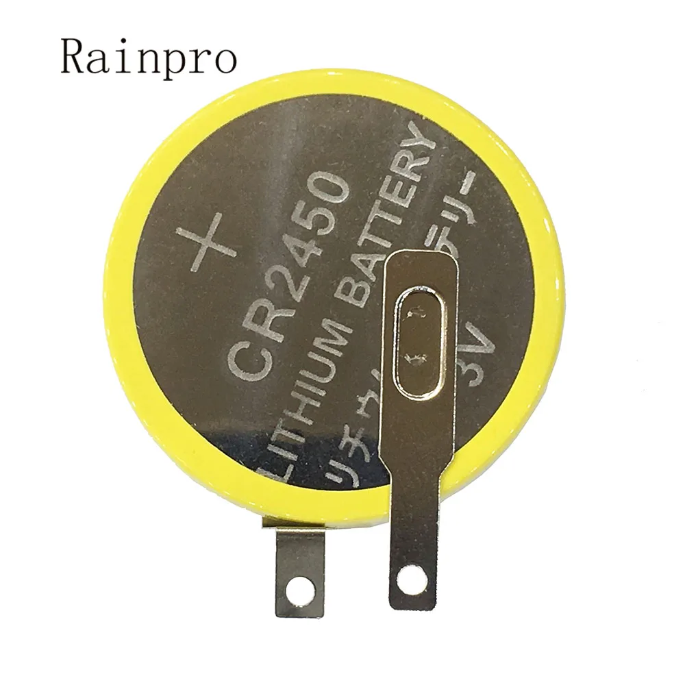 Rainpro 2PCS/LOT CR2450 Button Lithium battery 3V with weldding pins for Motherboard/Rice Cooker
Rainpro 2PCS/LOT CR2450 Button Lithium battery 3V with weldding pins for Motherboard/Rice Cooker