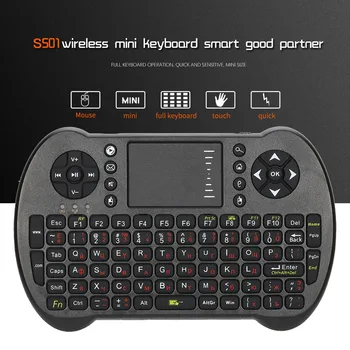 2.4G Mini USB Wireless Keyboard English Russian Spanish Hebrew Version Keyboards Touchpad & Air Fly Mouse Mice Remote Control
2.4G Mini USB Wireless Keyboard English Russian Spanish Hebrew Version Keyboards Touchpad & Air Fly Mouse Mice Remote Control