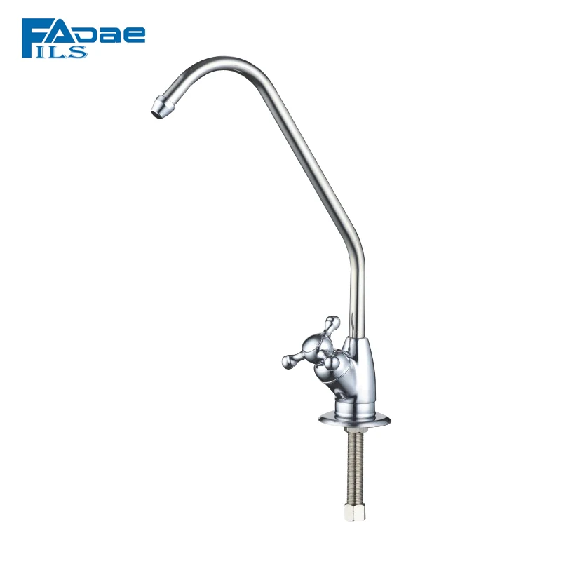 Universal Reverse Osmosis System Parts Faucet used 1/4 inch supply tube ,three fork handle
Universal Reverse Osmosis System Parts Faucet used 1/4 inch supply tube ,three fork handle