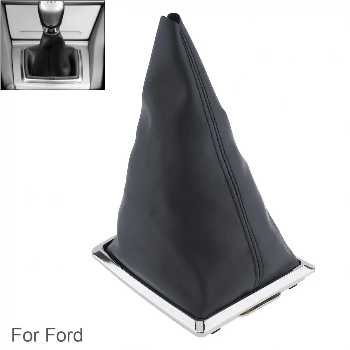 Durable 15mm PU Leather + ABS Car Manual Gear Stick Shift Collars Lever Knob Gaiter Dust Cover for Ford Focus MK2 2005-2011
Durable 15mm PU Leather + ABS Car Manual Gear Stick Shift Collars Lever Knob Gaiter Dust Cover for Ford Focus MK2 2005-2011