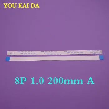 100pcs/lot New FFC FPC flat flexible cable 1.0mm pitch 8 pin 8pin Forward Length 200mm Width 9mm Ribbon Flex Cable
100pcs/lot New FFC FPC flat flexible cable 1.0mm pitch 8 pin 8pin Forward Length 200mm Width 9mm Ribbon Flex Cable