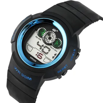 Waterproof Sport Men's LED Electronic Watch Quartz Movement Stylish Silicone Wristband Cool Boys Students Digital Watches reloj 
Waterproof Sport Men's LED Electronic Watch Quartz Movement Stylish Silicone Wristband Cool Boys Students Digital Watches reloj