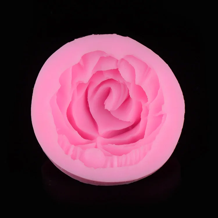 Новая 4 3D форма для торта с цветами DIY помадка инструменты украшения шоколадная