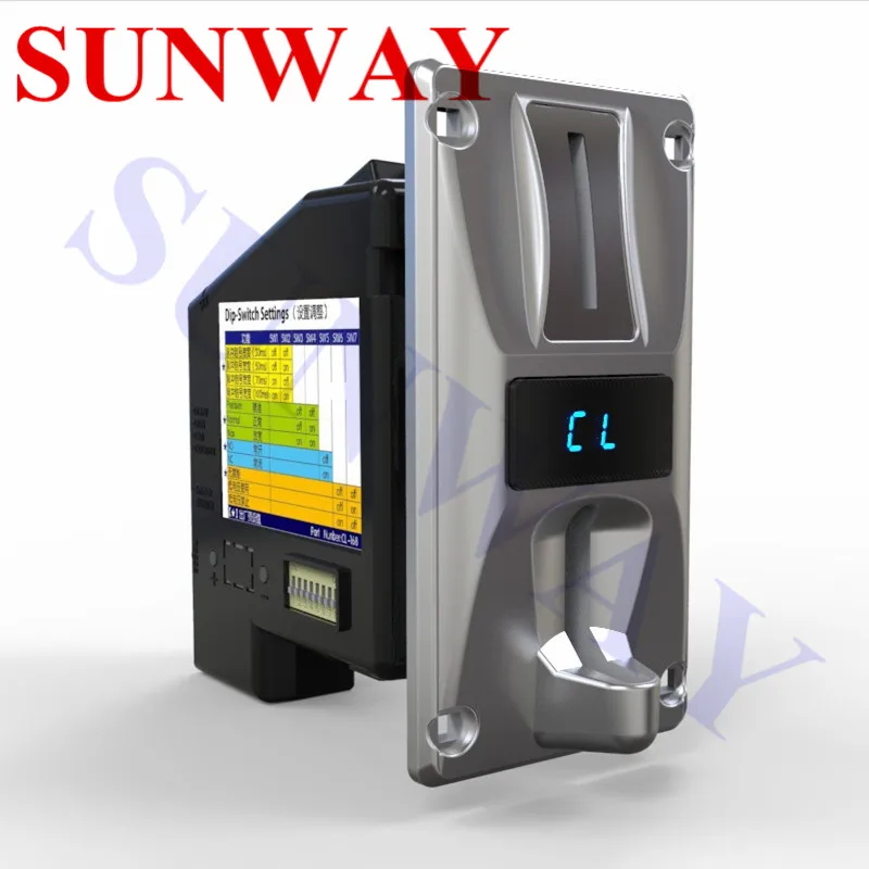 2017 CL-168 intelligent Multi coin acceptor programable for 3 different values coin mech for vending machine Free shipping
2017 CL-168 intelligent Multi coin acceptor programable for 3 different values coin mech for vending machine Free shipping