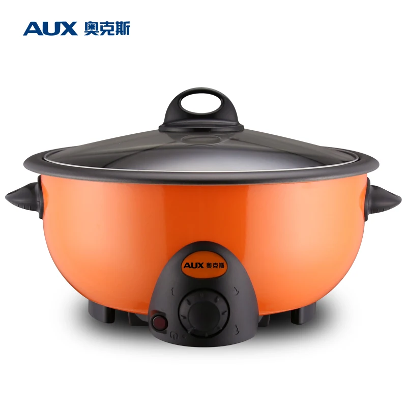 1300W/50Hz WUXEY Multifunctional Non-stick Electric Hot Pot 3.5L Wok Orange Electric Food Steamer Stew Pot Korean Frying Pan
1300W/50Hz WUXEY Multifunctional Non-stick Electric Hot Pot 3.5L Wok Orange Electric Food Steamer Stew Pot Korean Frying Pan