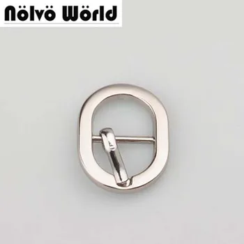 50pcs 15*10mm (5/8") silver high fashion bag shoes hats strapping metal buckle small oval single adjusted pin belt buckles ring
50pcs 15*10mm (5/8") silver high fashion bag shoes hats strapping metal buckle small oval single adjusted pin belt buckles ring