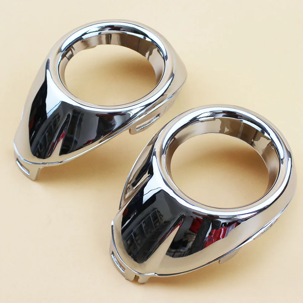 LARBLL Car Styling Pair Chrome Front Bumper Fog Light Cover Bezels Left Right for Ford Focus 2012-2014 
LARBLL Car Styling Pair Chrome Front Bumper Fog Light Cover Bezels Left Right for Ford Focus 2012-2014