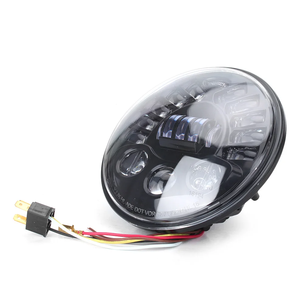 Motorcycle Front Headlight LED High Low Beam Lamp Headlamp For BMW R1200 R Nine T 7" 2014 2015 2016