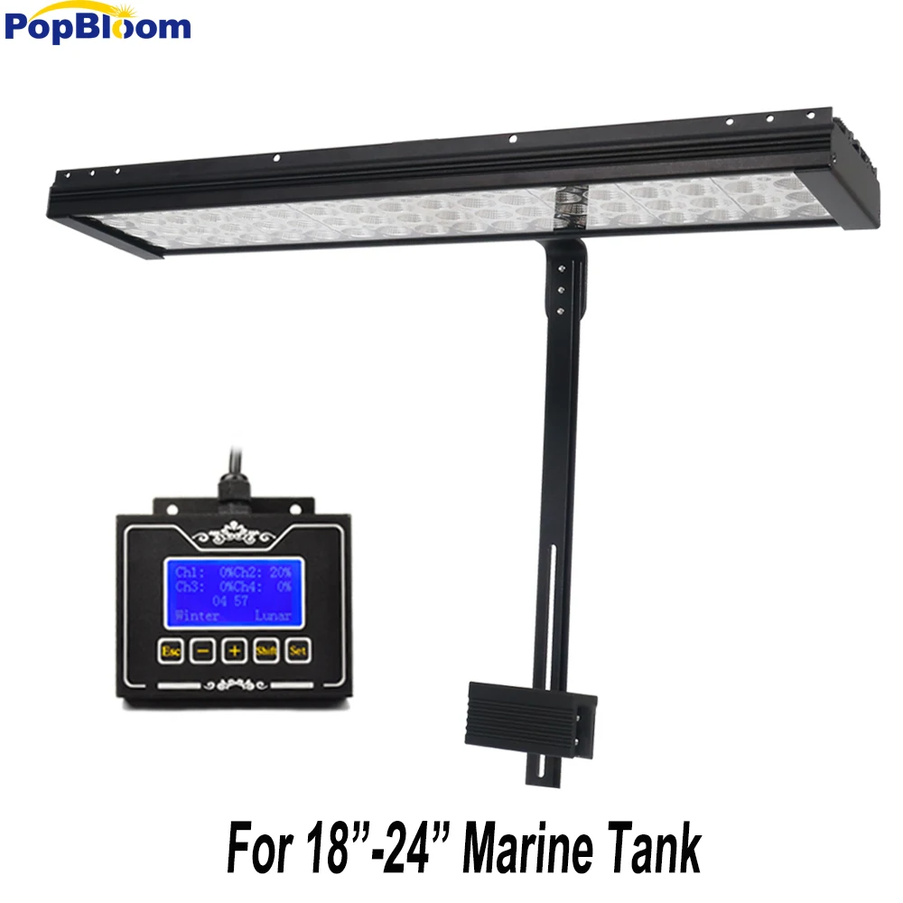 Programmable Full Spectrum Marine LED light best for 60cm coral SPS LPS aquarium sea reef tank white blue Chihiros
Programmable Full Spectrum Marine LED light best for 60cm coral SPS LPS aquarium sea reef tank white blue Chihiros
