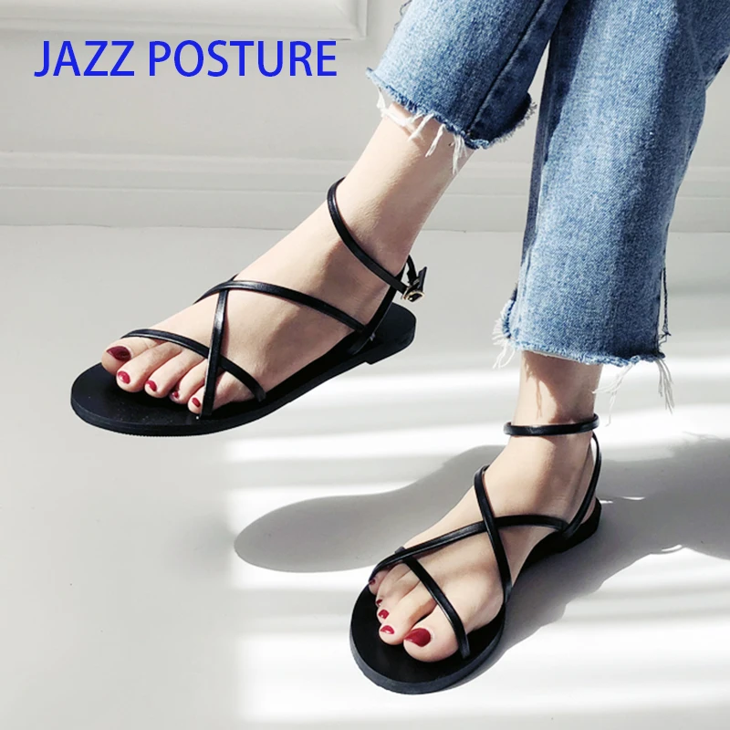 Summer 2018 Rome Flat Shoes Woman Sandals Gladiator Beach Women Shoes Female Soft Sandalias Zapatos Mujer size 35-39 y117
Summer 2018 Rome Flat Shoes Woman Sandals Gladiator Beach Women Shoes Female Soft Sandalias Zapatos Mujer size 35-39 y117