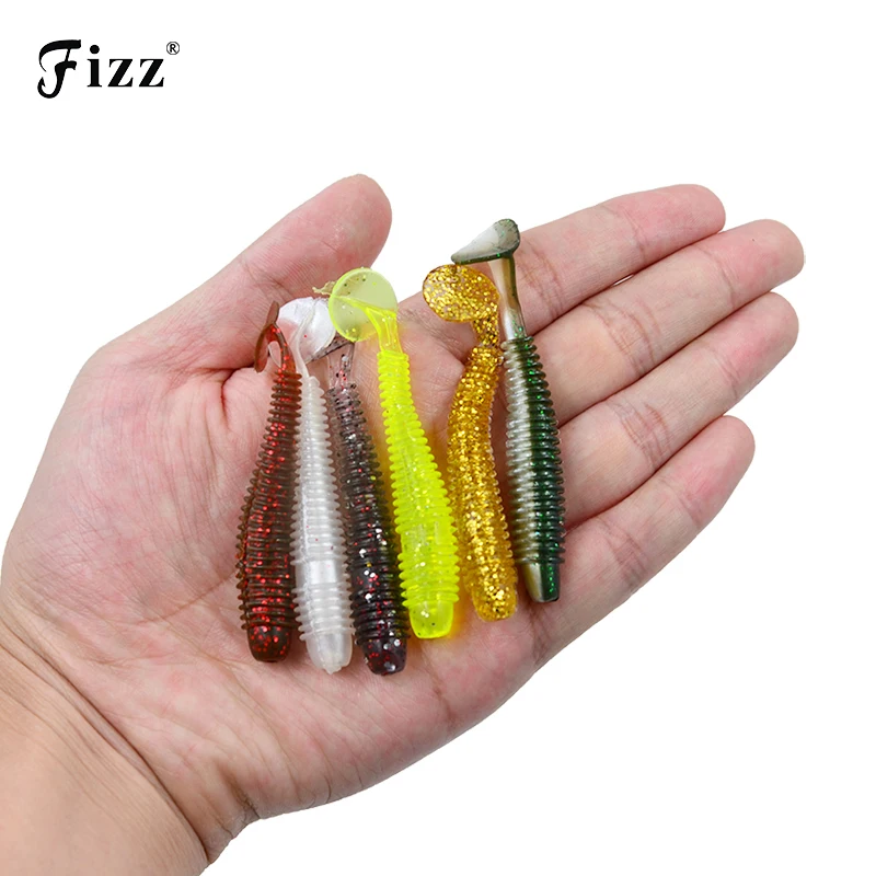 10pcs/bag Silicone Rubber T Tail Fishing Maggot Grubs Soft Worm Bait Freshwater Fishing Lure Accessories 7.3cm 2.9g
10pcs/bag Silicone Rubber T Tail Fishing Maggot Grubs Soft Worm Bait Freshwater Fishing Lure Accessories 7.3cm 2.9g