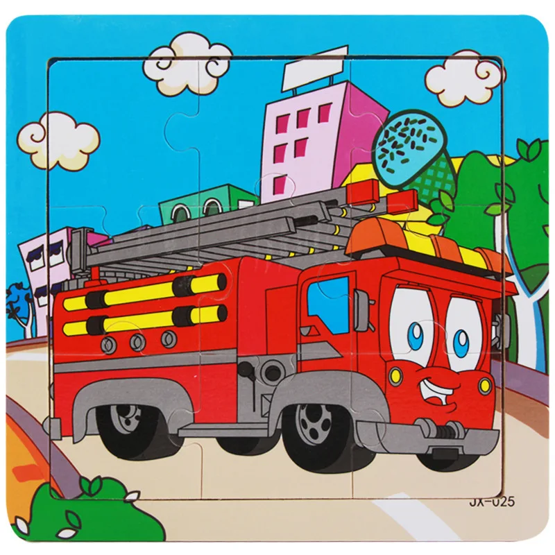 High-quality Wooden Puzzle Fire Truck Cartoon Style Toy Educational Children Wood Puzzles Toys Preschool Education Puzzles Toys
High-quality Wooden Puzzle Fire Truck Cartoon Style Toy Educational Children Wood Puzzles Toys Preschool Education Puzzles Toys