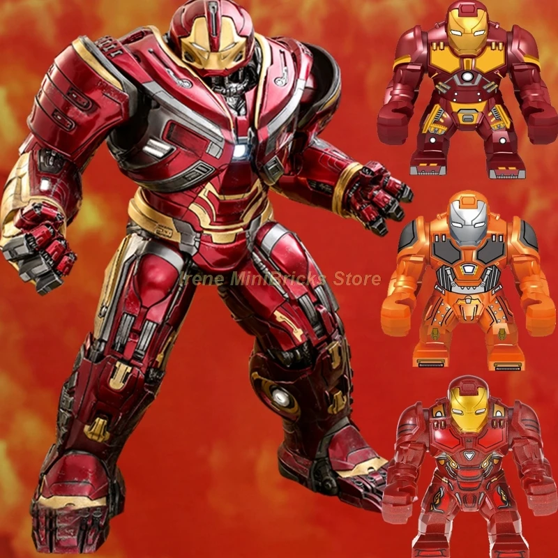 Avengers Endgame Iron Man Tony Stark Hulkbuster Mark Super Heroes Figures Pepper Building Blocks Marvel Movie Toys For Children
Avengers Endgame Iron Man Tony Stark Hulkbuster Mark Super Heroes Figures Pepper Building Blocks Marvel Movie Toys For Children