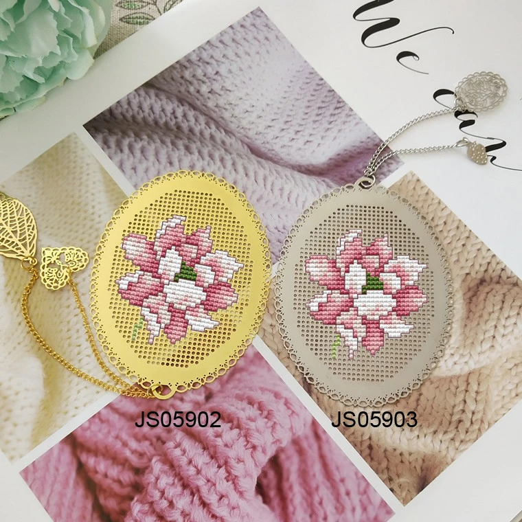 JS059 DIY Craft Stich Cross Stitch Bookmark Metal Silver Golden Needlework Embroidery Crafts Counted Cross-Stitching Kit
JS059 DIY Craft Stich Cross Stitch Bookmark Metal Silver Golden Needlework Embroidery Crafts Counted Cross-Stitching Kit