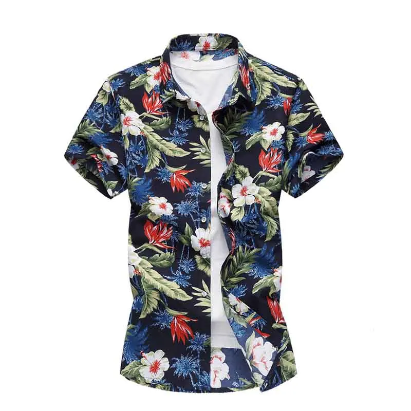 Plus Size 4XL 5XL 6XL 7XL Mens Shirts Summer Men Clothing Short Sleeve Design Floral Shirts Leisure Holiday Beach Hawaiian Shirt
Plus Size 4XL 5XL 6XL 7XL Mens Shirts Summer Men Clothing Short Sleeve Design Floral Shirts Leisure Holiday Beach Hawaiian Shirt