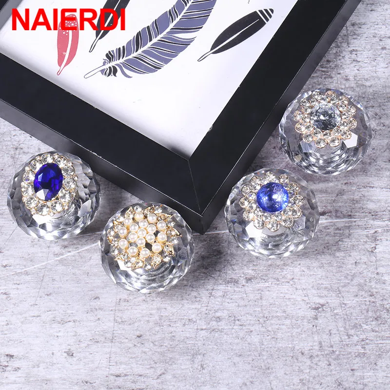 NAIERDI Crystal Cabinet Knobs and Handles Luxury Cabinet Pulls Dresser Drawer Knobs Kitchen Handles Furniture Handle Hardware
NAIERDI Crystal Cabinet Knobs and Handles Luxury Cabinet Pulls Dresser Drawer Knobs Kitchen Handles Furniture Handle Hardware