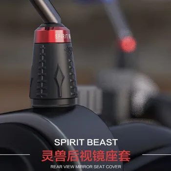 Spirit Beast motorcycle modified rear view mirror seat cover waterproof holder 2pcs/lot
Spirit Beast motorcycle modified rear view mirror seat cover waterproof holder 2pcs/lot