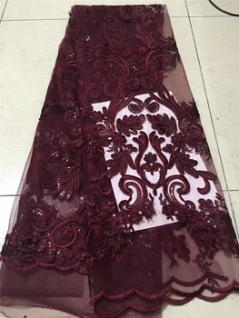 JRB-10189 Embroidered sequins Lace Fabric For Party Dress High Quality Fashion African French Net Lace Fabric 5 Yards 
JRB-10189 Embroidered sequins Lace Fabric For Party Dress High Quality Fashion African French Net Lace Fabric 5 Yards