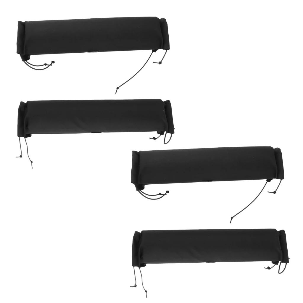 4 Pieces Soft Padded Car Roof Bar Rack Pads Universal for Kayak Canoe Surfboard Snowboard Paddleboard Protection Accessories
4 Pieces Soft Padded Car Roof Bar Rack Pads Universal for Kayak Canoe Surfboard Snowboard Paddleboard Protection Accessories