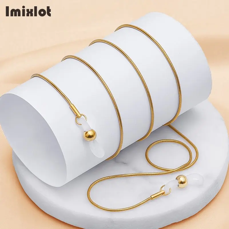 Imixlot Stainless Steel String Eyeglasses Reading Glasses Chain Metal Cords Sunglasses Spectacles Holders Optical Frames Rope
Imixlot Stainless Steel String Eyeglasses Reading Glasses Chain Metal Cords Sunglasses Spectacles Holders Optical Frames Rope