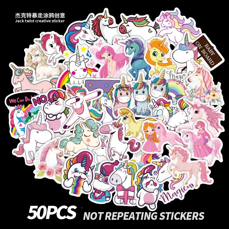 50pcs Cute Pink Girl Sticker Princess Unicorn Horse Graffiti Punk JDM Cool Stickers for Kids on Laptop Skateboard Suitcase Bike
50pcs Cute Pink Girl Sticker Princess Unicorn Horse Graffiti Punk JDM Cool Stickers for Kids on Laptop Skateboard Suitcase Bike