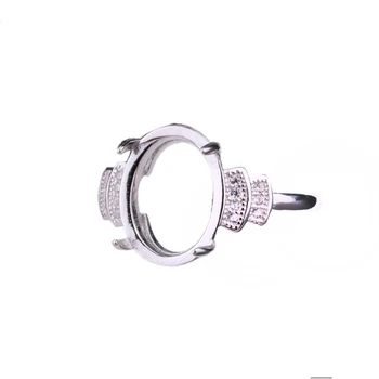 Fine Silver 925 Sterling Silver Engagement Wedding Semi Mount Ring for Opal Amber Garnet 7x9mm 9x12mm 10x13mm Jewelry Setting
Fine Silver 925 Sterling Silver Engagement Wedding Semi Mount Ring for Opal Amber Garnet 7x9mm 9x12mm 10x13mm Jewelry Setting