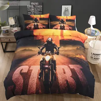 Thumbedding Motorcycle Racing Bedding Sets King Size 3D Duvet Cover Set Sport Style Comforter Cover Set With Pillowcase 3pcs
Thumbedding Motorcycle Racing Bedding Sets King Size 3D Duvet Cover Set Sport Style Comforter Cover Set With Pillowcase 3pcs