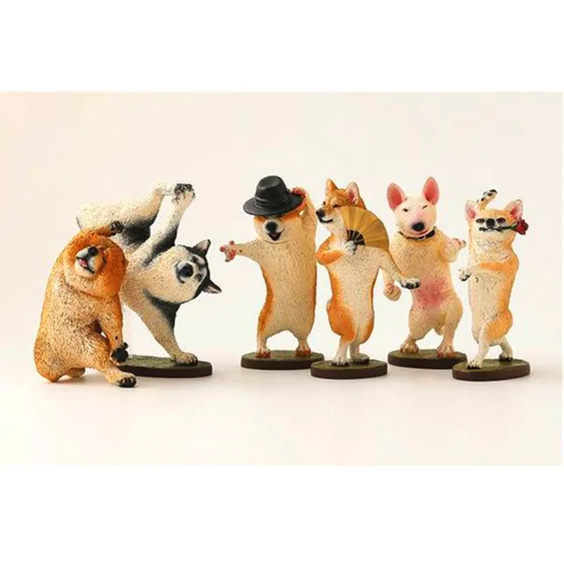 12Pcs/set Dog dancer Corgi Shiba Inu Chow Sleigh bells Husky bulldog PVC Action Figure Collectible Model Toy OPP 8CM L180
12Pcs/set Dog dancer Corgi Shiba Inu Chow Sleigh bells Husky bulldog PVC Action Figure Collectible Model Toy OPP 8CM L180