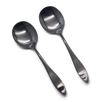 2Pcs/lot Black Stainless Steel Serving Dish Spoon Dinnerware Set Public Buffet Meals Prep PicksTableware Kitchen Accessories
2Pcs/lot Black Stainless Steel Serving Dish Spoon Dinnerware Set Public Buffet Meals Prep PicksTableware Kitchen Accessories