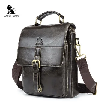 LAOSHIZI 2018 NEW Bussiness Genuine Leather Shoulder Bag Men Messenger Bags Zipper Design Men Briefcase CrossBody Bag LSZ006
LAOSHIZI 2018 NEW Bussiness Genuine Leather Shoulder Bag Men Messenger Bags Zipper Design Men Briefcase CrossBody Bag LSZ006