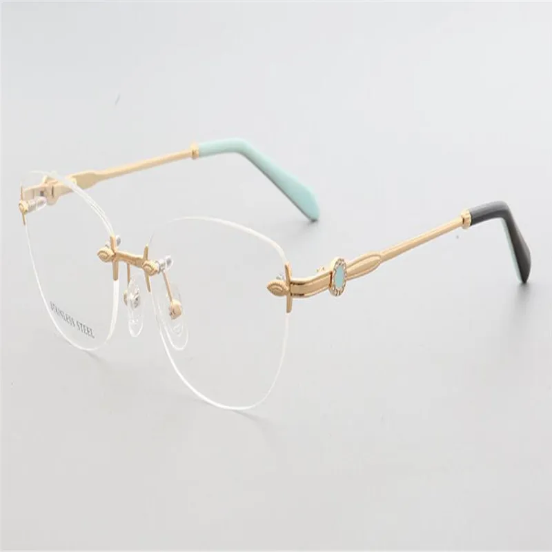 MONGOTEN Brand Retro Women Fashion Alloy Rimless Progressive Multi-focal Lens Frame Gold See Near Far Goggle Reading Eyeglasses
MONGOTEN Brand Retro Women Fashion Alloy Rimless Progressive Multi-focal Lens Frame Gold See Near Far Goggle Reading Eyeglasses