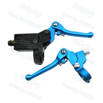 Blue Hydraulic Brake Master Cylinder Clutch Levers For XR CRF KLX TTR SSR Chinese Dirt Pit Bike
Blue Hydraulic Brake Master Cylinder Clutch Levers For XR CRF KLX TTR SSR Chinese Dirt Pit Bike
