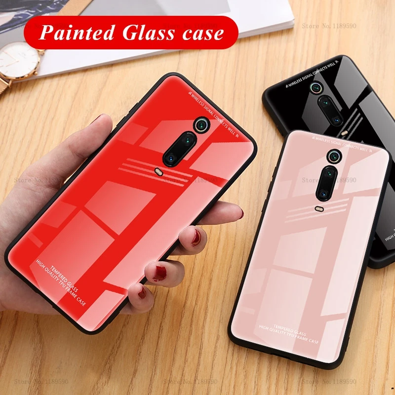 Painted Phone Case For Xiaomi Mi 9t Mi9 9 SE Case Tempered Glass Back Cover TPU Edge For Xiaomi Redmi 7 7A K20 Note 7 Pro Cases
Painted Phone Case For Xiaomi Mi 9t Mi9 9 SE Case Tempered Glass Back Cover TPU Edge For Xiaomi Redmi 7 7A K20 Note 7 Pro Cases