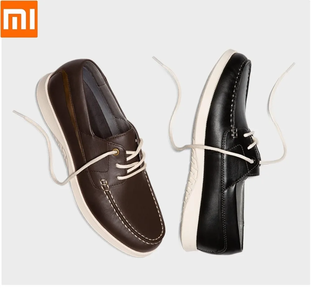 Xiaomi QIMIAN Outdoor lace-up casual shoes Six-hole tie Elastic outsole First layer cowhide Breathable Lightweight Non-slip men
Xiaomi QIMIAN Outdoor lace-up casual shoes Six-hole tie Elastic outsole First layer cowhide Breathable Lightweight Non-slip men