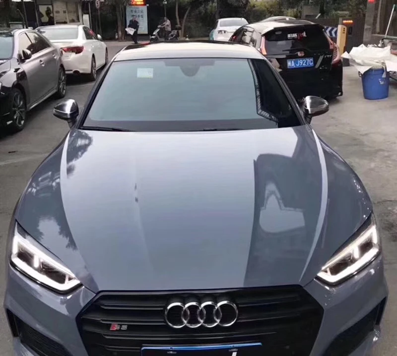 Nardo Gray Crystal Glossy Vinyl-5