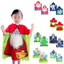 Bebê com capuz toalha de banho poncho crianças roupão de banho toalha de banho roupão de banho secagem rápida absorvente microfibra viagem esportes toalha de praia(China)