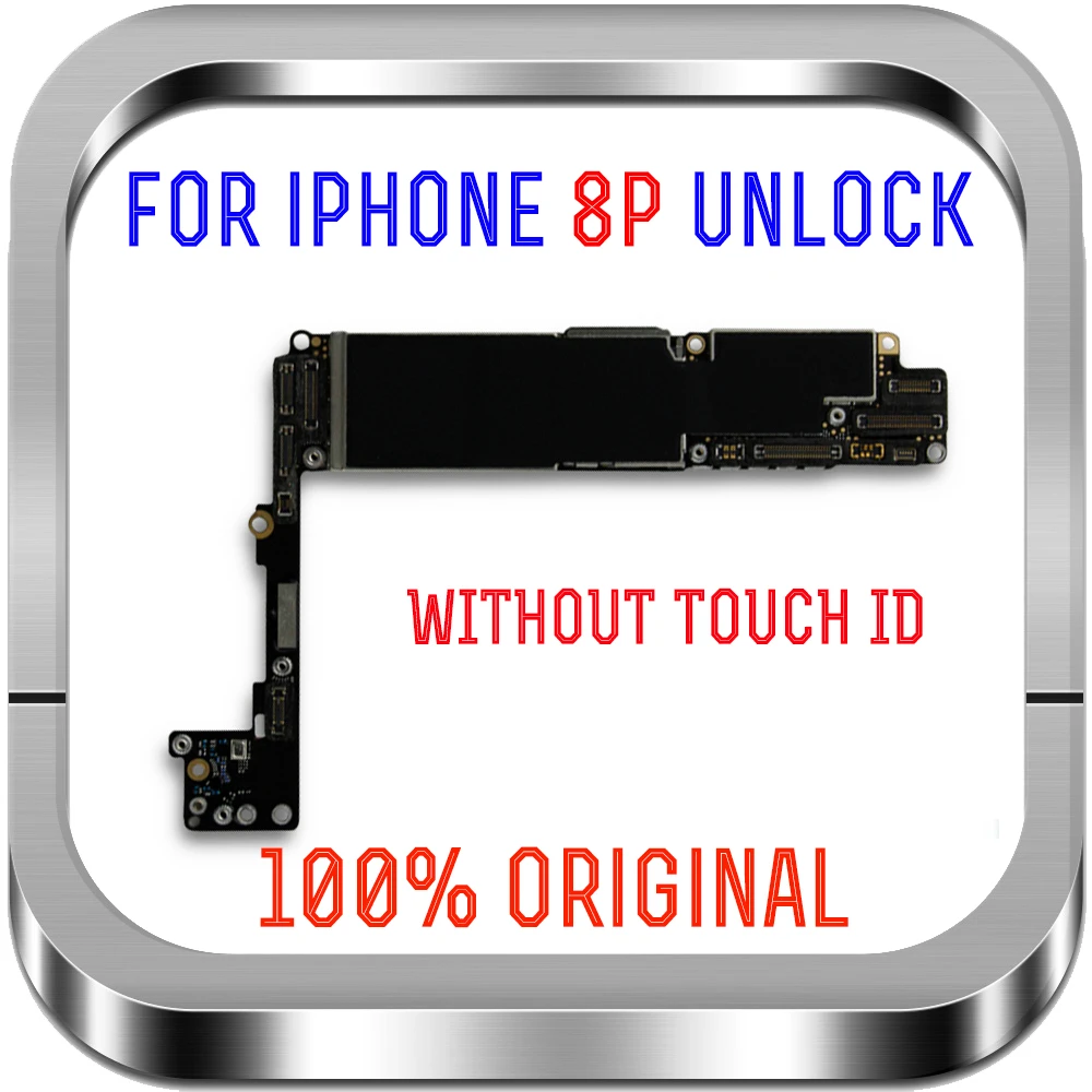 64gb for iphone 8 Plus Motherboard NO Touch ID,Original unlock for iphone 8Plus Mainboard with Free iCloud,for iphone 8P Plate
64gb for iphone 8 Plus Motherboard NO Touch ID,Original unlock for iphone 8Plus Mainboard with Free iCloud,for iphone 8P Plate