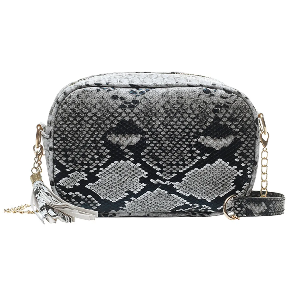 Hot Selling Serpentine Crossbody Bag Fashion Lady Chains Shoulder Bag Versatile Tassels Messenger Bag Saco De Cobra
Hot Selling Serpentine Crossbody Bag Fashion Lady Chains Shoulder Bag Versatile Tassels Messenger Bag Saco De Cobra