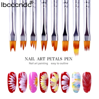 Newest 8pcs/lot Acrylic Painting Brush Set UV Gel Polish Flower Drawing Pen Black Handle Manicure Tool Nail Art Design
Newest 8pcs/lot Acrylic Painting Brush Set UV Gel Polish Flower Drawing Pen Black Handle Manicure Tool Nail Art Design