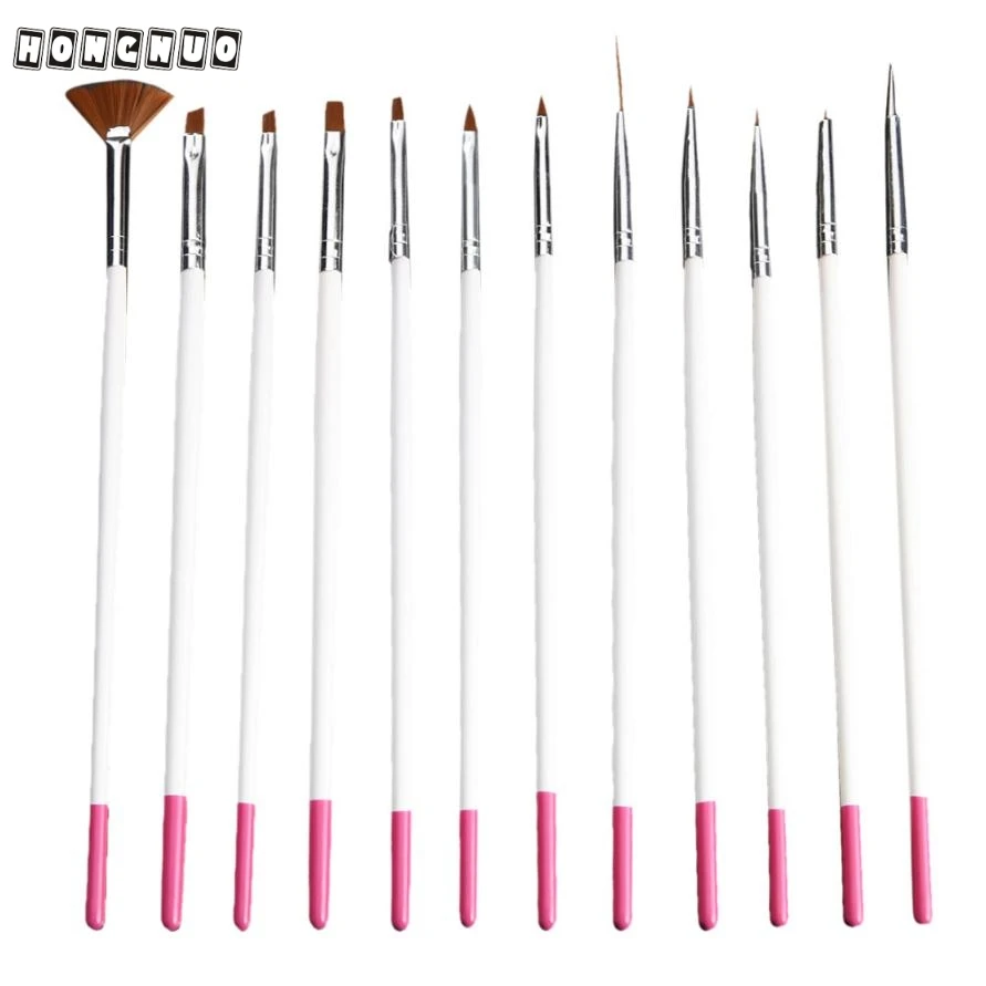 Beauty Girl 12pcs/set UV Gel Acrylic Nail Art Brush Drawing Dotting Drill Pen Builder Painting Pen Design Nail Art Tools F10X17
Beauty Girl 12pcs/set UV Gel Acrylic Nail Art Brush Drawing Dotting Drill Pen Builder Painting Pen Design Nail Art Tools F10X17