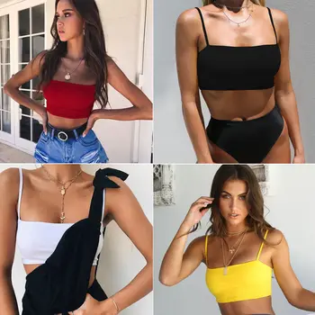 Fashion Summer Women Casual Sleeveless Solid Tank Top Short Ladies Slim Backless Crop Top Camis Sportwear
Fashion Summer Women Casual Sleeveless Solid Tank Top Short Ladies Slim Backless Crop Top Camis Sportwear
