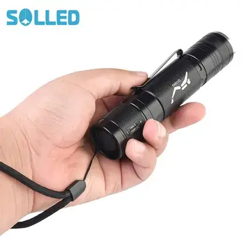 SOLLED LED T6 Strong Light Torch Professional Waterproof Diving Flashlight for Outdoor Activities
SOLLED LED T6 Strong Light Torch Professional Waterproof Diving Flashlight for Outdoor Activities